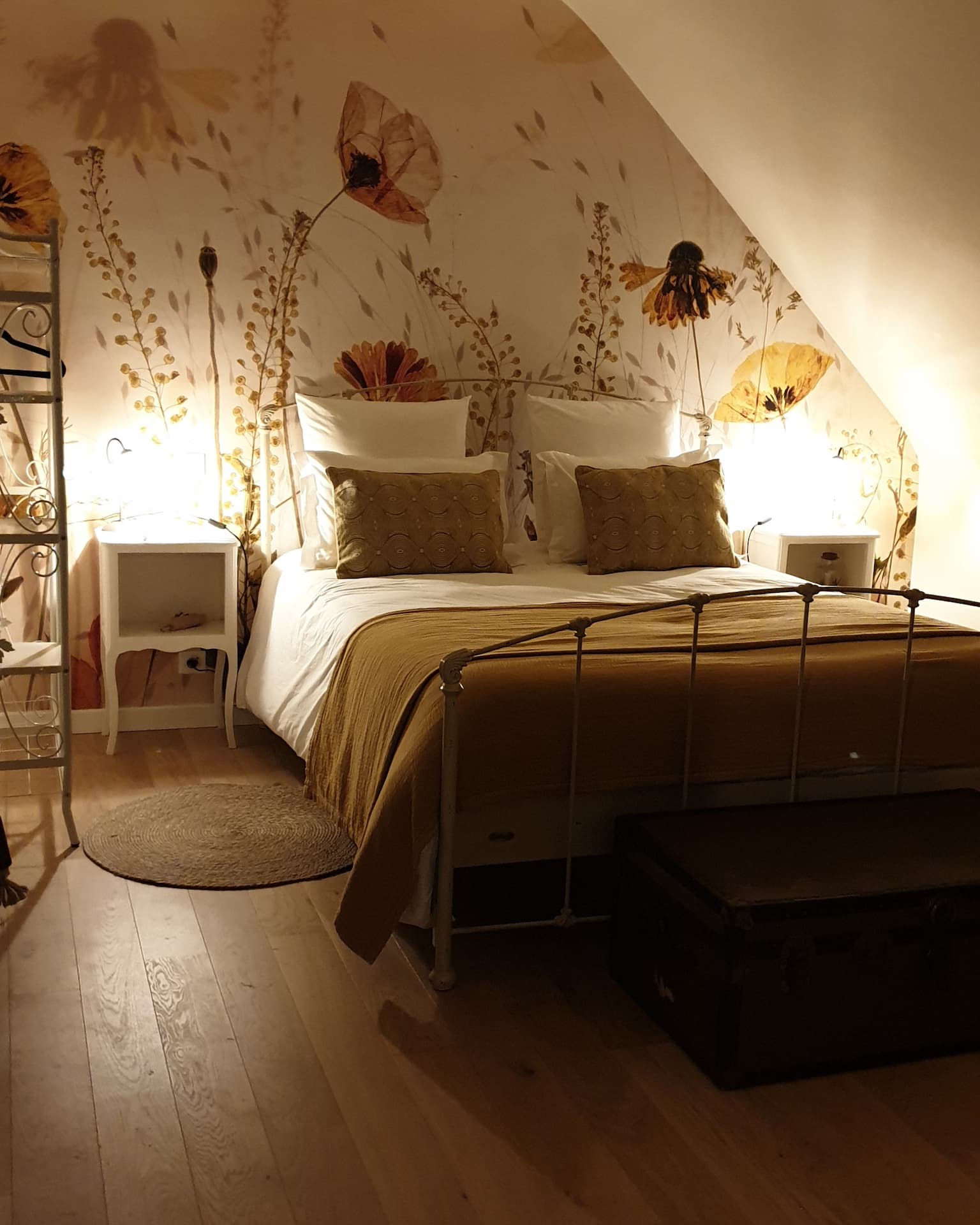 Chambre Pradenn gîte proche de la mer en Bretagne