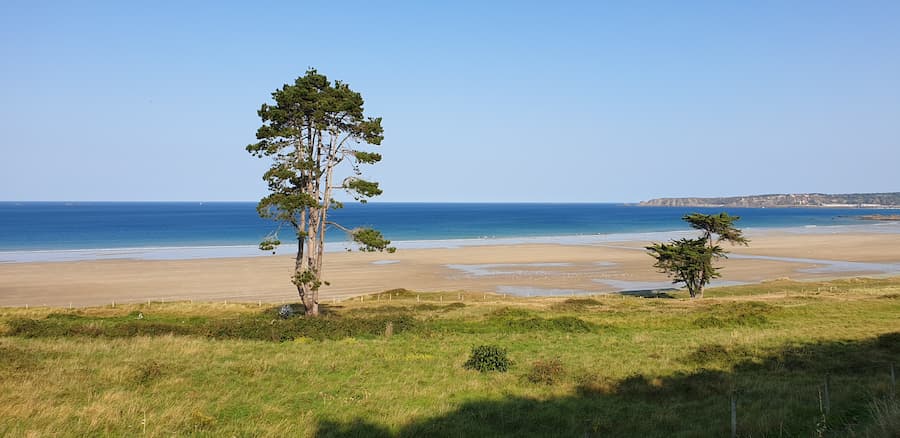 Plage des Côtes d'Armor proche du gîte de la Métairie